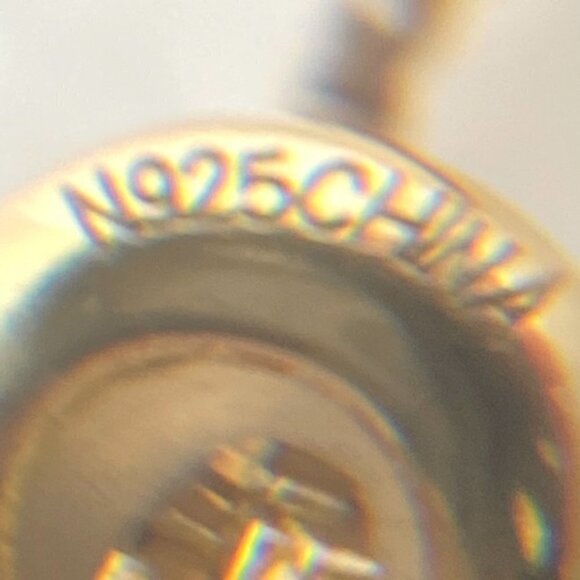 Sterling Silver 925 Yellow Gold Vermeil CZ Tennis Bracelet 6-8" Bolo Box Chain - Picture 8 of 16